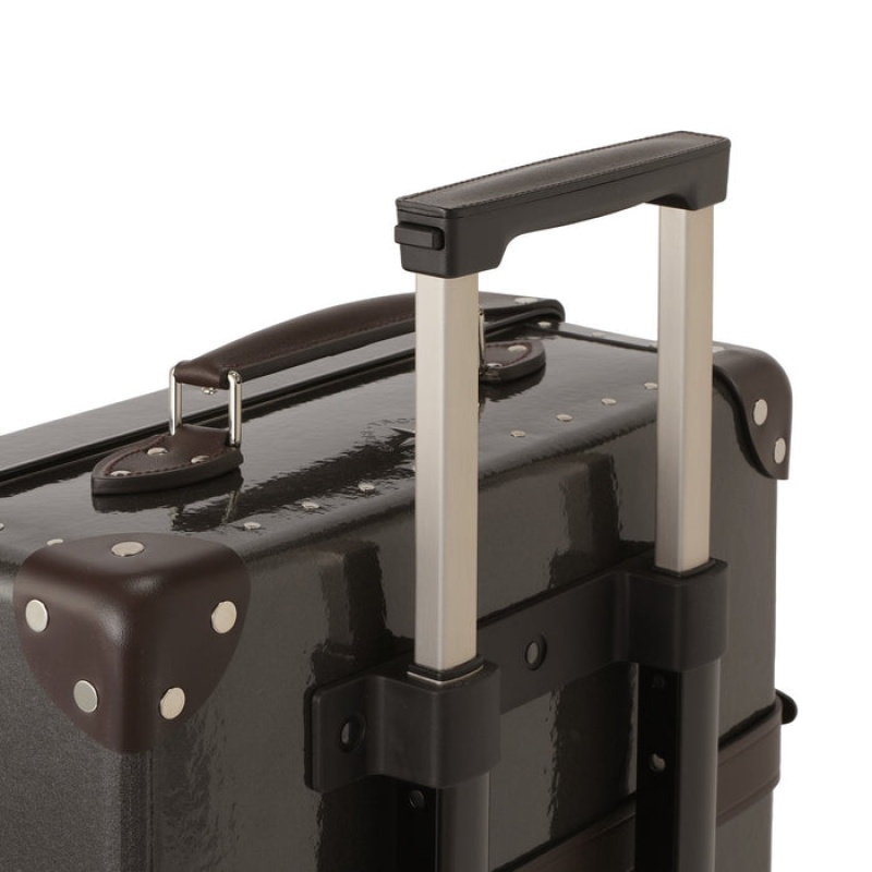 Globe Trotter 2 Wheels Caviar Carry-on | LWMDEKC-53