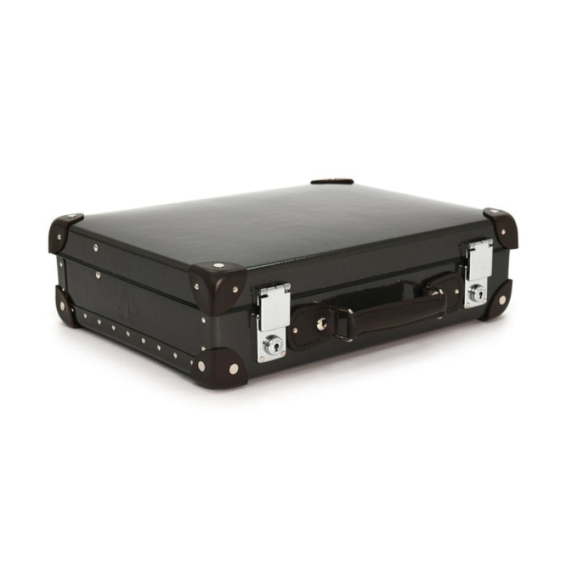 Globe Trotter Centenary Caviar Attaché | FNOEBLG-93