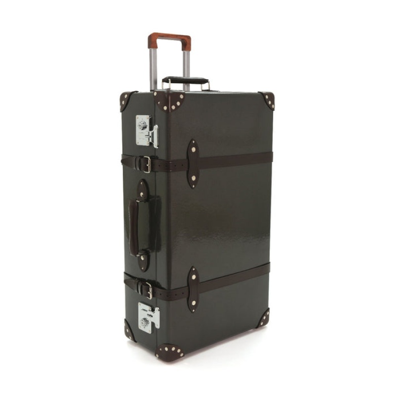 Globe Trotter Large 2 Wheels Caviar Check-in | ZKDNFVB-64