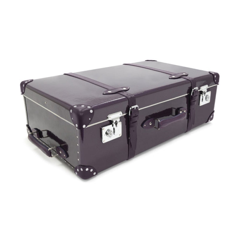 Globe Trotter XL Suitcase Amethyst Check-in | BOTIKZN-31